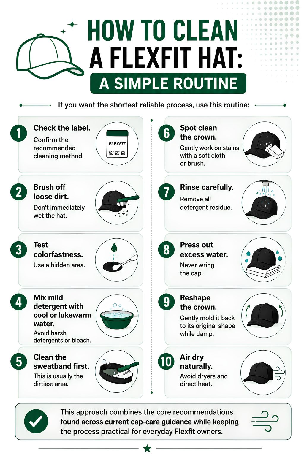 How to Clean a Flexfit Hat: A Simple Routine