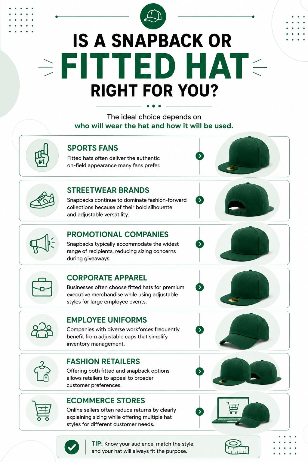 Is a Snapback or Fitted Hat Right for You