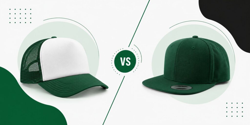 Trucker Hat vs. Snapback Hat